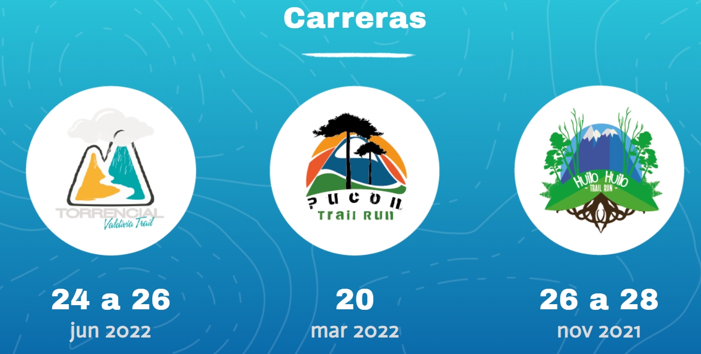 El Circuito Trail Challenge 2022 comienza en Pucón, luego pasa por Valdivia y termina en Huilo Huilo ofreciendo una gran experiencia trail running a todos los participantes. 