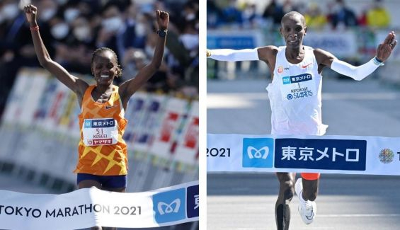 El Maratón de Tokio 2022 tuvo dos Keniatas como ganadores de la prueba